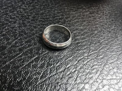 Men'S 925 Sterling Silver Band Ring Size 11