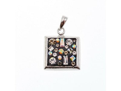 925 Sterling Silver Enamel & CZ Exclusive Pendant