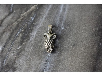 925 Sterling Silver "Owl" Pendant