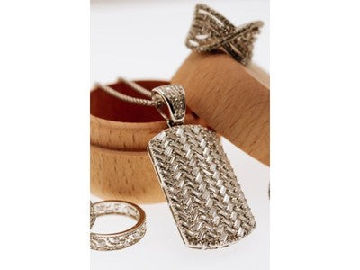 925 Sterling Silver CZ Chain With Pendant