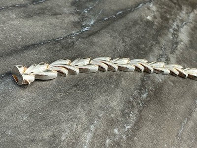 Vintage 925 Sterling Silver Bracelet Italy Milor
