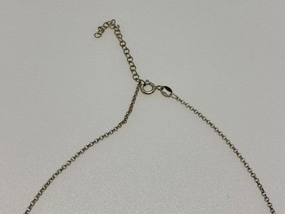925 Sterling Silver Jewelry Glass Necklace