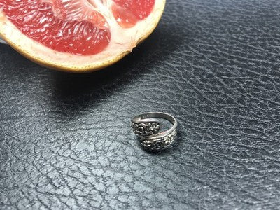 925 Sterling Silver Ring 6.5 (Adjustable)