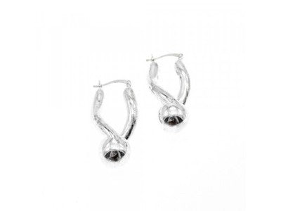 925 Sterling Silver Earrings Italy