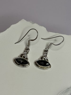 925 Sterling Silver Alexandrite Earrings Length 1.3 Inch