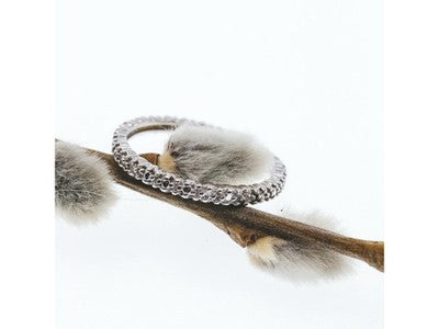 925 Sterling Silver Band Ring Size 8.5