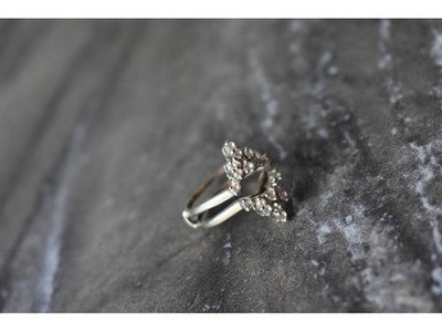 Designer's Ring with CZ Size 7.5