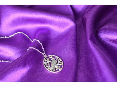925 Sterling Silver "Bird" Chain With Pendant
