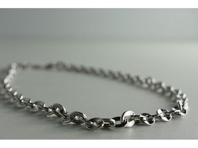 925 Sterling Silver Chain Unisex 23.2 In