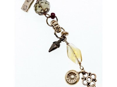925 Sterling Silver Jewelry Glass Double Bracelet
