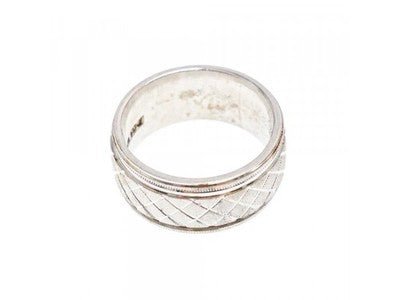 925 Sterling Silver "Spinner" Ring Size 8.5