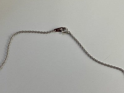 925 Sterling Silver Moonstone & CZ Chain With Pendant
