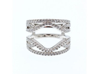 925 Sterling Silver CZ Ring Size 6.5