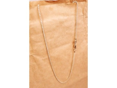 999 Silver Chain "Charm" 16.1 In