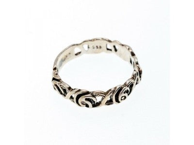 Vintage Sterling Silver Ring Size 10.25