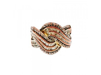 Beautiful Ring With CZ Size 7.5