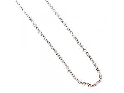 14 White Gold Chain 16.1 In