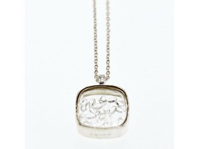 925 Sterling Silver CZ Chain With Pendant