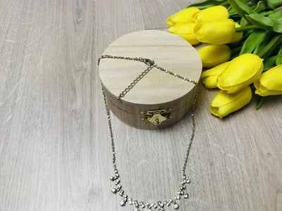 Beautiful Necklace with CZ