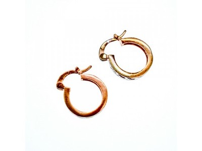 925 Sterling Silver Gold Plated Earrings