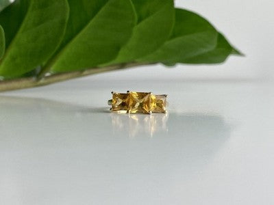 10K Yellow Gold Heliodor Ring Size 7.25