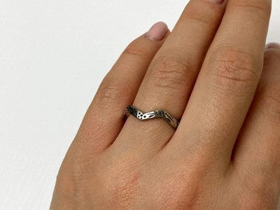 Vintage 925 Sterling Silver Ring Size 8