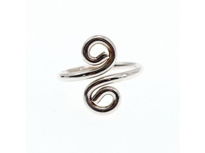 925 Sterling Silver Ring Size 6.5 (Adjustable)