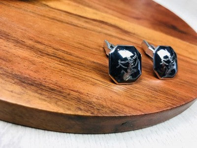 Men's Vintage 925 Siam Sterling Silver Cufflinks