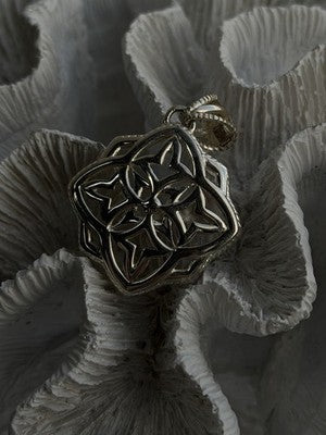 Italy Milor 925 Sterling Silver Pendant Length 1.8 in