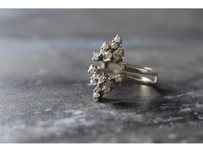Designer's Ring with CZ Size 7.5