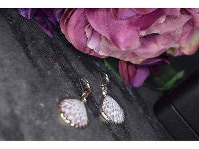 925 Sterling Silver Shells Earrings
