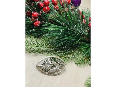 Vintage 925 Sterling Silver "Flower" Brooch