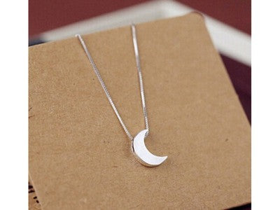 925 Sterling Silver "Moon" Chain with Pendant