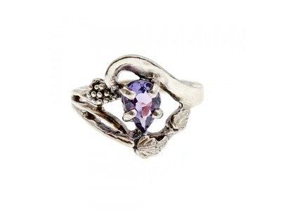 925 Sterling Silver Tanzanite Ring Size 7