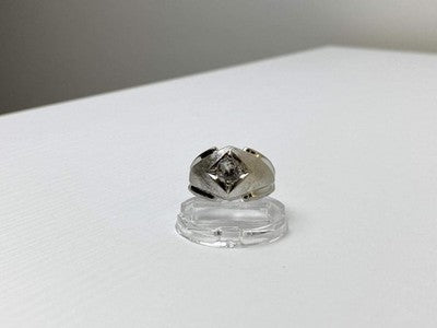 925 Sterling Silver CZ Ring Size 10