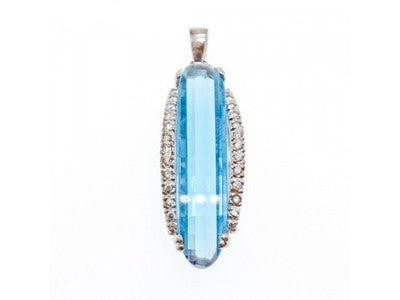925 Sterling Silver Alpanite Pendant