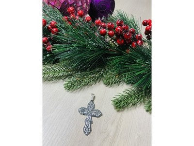 925 Sterling Silver Cross Pendant Mexico
