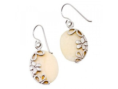 925 Sterling Silver Mother OF Pearl Earrings