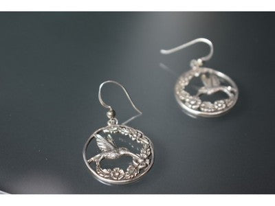 Vintage 925 Sterling Silver "Calibri" Earrings