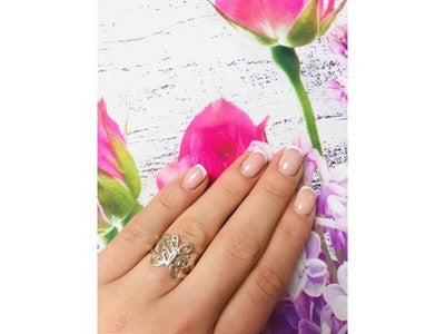 925 Sterling Silver "Butterfly" Ring Size 6.5