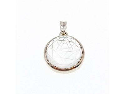 925 Sterling Silver Achroite ( White Tourmaline) Pendant