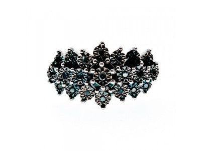 925 Sterling Silver Spinel Ring Size 8