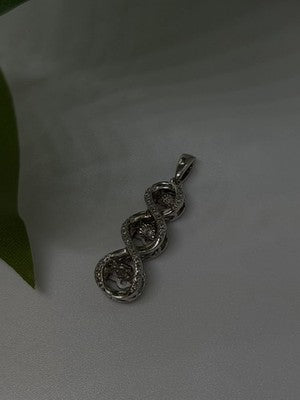 Beautiful Design 925 Sterling Silver Diamonds Pendant