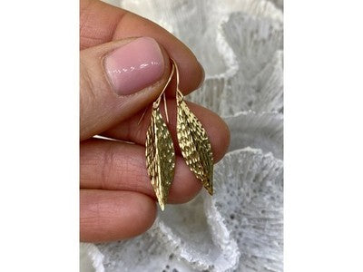 14K Yellow Gold Autumn Mood Earrings
