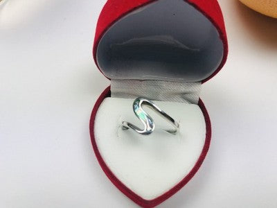 925 Sterling Silver Haliotis Ring Size 7.5