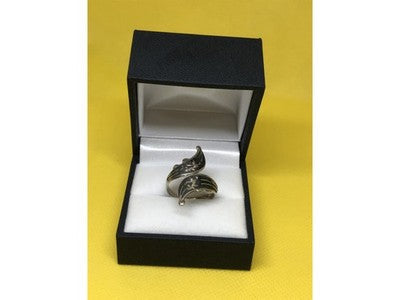 Vintage 925 Sterling Siamese Silver Ring Size 7.5