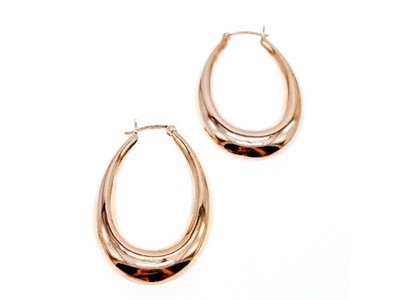 925 Sterling Silver Gold Plated Earrings