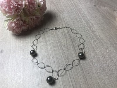 925 Sterling Silver Necklace Italy