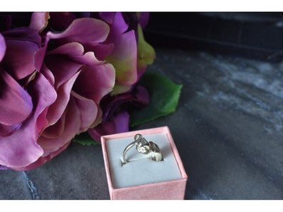 Handmade 925 Sterling Silver "Cat" Ring Size 6.5