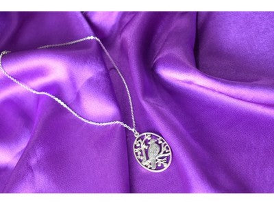 925 Sterling Silver "Bird" Chain With Pendant